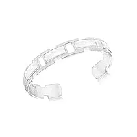 tuscany silver fine necklace bracelet anklet argent 925/1000 6.5 centimeters pour femme