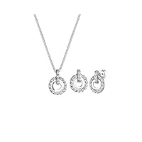 elli - parure collier et boucles d'oreilles - femme - argent - 925/1000 - 0912670511_45 - 45cm