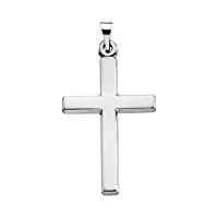 platinum pendentif croix 24,5 x 16.5 mm