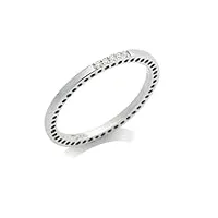 miore - mp9118ro - bague femme - or blanc 375/1000 (9 carats) 1.0 gr - diamant - t 53.5