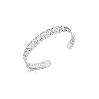 tuscany silver fine necklace bracelet anklet argent 925/1000 6.8 centimeters pour femme