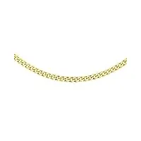 carissima gold - maille gourmette chaîne femme - 18 carats or 750/1000 or jaune