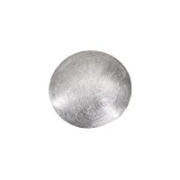 silbermoos pendentif boule cercle rond brossé argent sterling 925