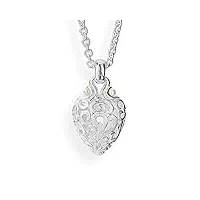 drachenfels design perlentau-pendentif femme-argent 925/1000 sertie d'une perle d'eau douce-blanc mat-perle d'eau douce-diamètre 34/ag pet