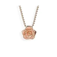 drachenfels-pendentif femme-argent 925/1000–rose mat of antoine-rof d 31/rg