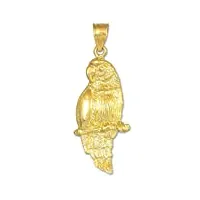 joyara collier pendentif - - 14 ct 585/1000 perroquet or