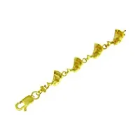 petits merveilles d'amour - 14 ct or jaune bracelet - cleopatra bracelet