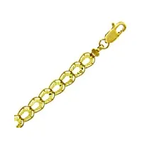 petits merveilles d'amour - 14 ct or jaune bracelet - fer à cheval bracelet