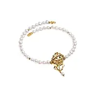 bracelet gerardo sac avec perles et or méditerranée magna grèce 19283