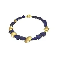 skielka designschmuck collier en lapis-lazuli - travail d'orfèvrerie de qualité supérieure fabriqué en allemagne