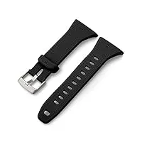 timex bracelet gps ironman en silicone noir tw7c11500