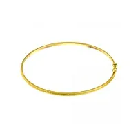 mes-bijoux.fr bracelet jonc or jaune simple chic