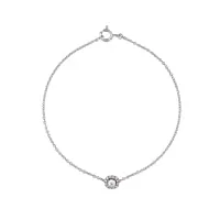 orphelia - bracelet statement femme - 18-k-(750) or bicolore diamant - ad-1027/1