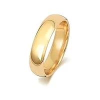 eds jewels bague de mariage/alliance homme/femme 5mm confort or 750/1000 wjs1888018ky