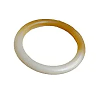 zhibo bracelet en jade de sucre naturel pour femme avec barre ronde