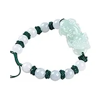 zhibo bracelet cargo en jade naturelle de birmanie pour femme