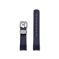 crafter blue bracelet de remplacement en caoutchouc à extrémité incurvée compatible avec tudor heritage 41mm black bay m79230r-0011, m79830rb-0001, m79230dk-0008 heritage