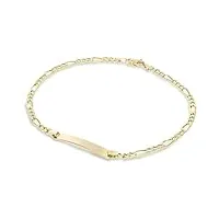 gioiapura - gp-svfd080ggt18 - bracelet pour homme en or 750 - taille 19
