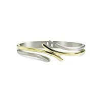 boccia schmuckdesign-nord 0396-03 bracelet en titane bicolore pour femme