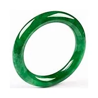 bracelets jade vert émeraude bijoux femmes,61-62mm