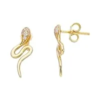 gioiapura - gp-s238556 - boucles d'oreilles pour femme en or 750