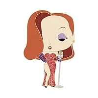 loungefly funko pop! enamel pin: jessica rabbit - 1 chance sur 6 d'avoir une variante rare chasease - 1 in 12 chance you may find the chase - who framed roger rabbit? pin en Émail - broche fantaisie