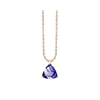 collier trinité - or 18 carats tanzanite - joaillerie lucky one