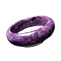 kejing bracelet en cristal de dragon violet - matériaux élégants - 58,8 x 19 mm