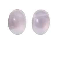 artipol boucles d'oreilles pierre de lune véritable fabr. européenne style français - bijoux en argent rhodié - réf. e-22-04 - diverses pierres