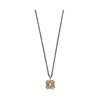 emporio armani collier pour hommes essential, l : 525mm, w : 15.5mm collier en acier inoxydable doré, egs2867251