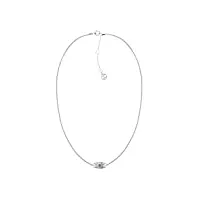 tommy hilfiger jewelry collier pour femme en acier inoxidable avec cristaux - 2780616