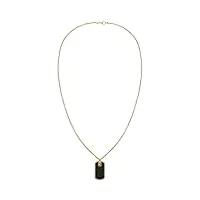 tommy hilfiger jewelry collier pour homme or jaune - 2790432