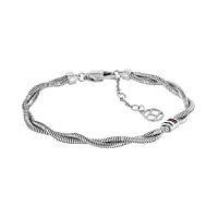 tommy hilfiger jewelry bracelet en chaîne pour femme en acier inoxidable - 2780688