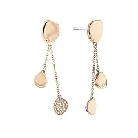 calvin klein pendants d'oreilles pour femme collection fascinate avec cristaux - 35000213