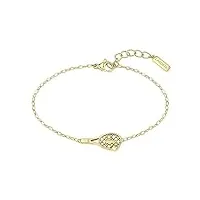 lacoste bracelet à maillons pour femme collection winna avec un cristal - 2040038
