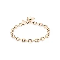 calvin klein bracelet en chaîne pour femme collection alluring or rose clair - 35000298