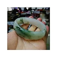 bracelet jade vert bracelet femme hetian bracelet jade vert bijoux jade jade jade bijoux/1589 (color : a, size : 57-58mm)