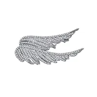 nehhdc broche Épingles plume broche femmes lothes pin accessoires forme d'aile pour Écharpe filles léger de luxe broches pins