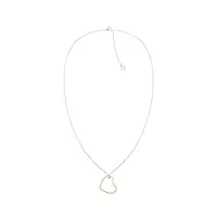 tommy hilfiger jewelry collier pour femme en acier inoxidable avec cristaux - 2780759