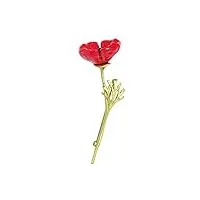 esbant femmes broches perles fleurs rouge coquelicot broches for femmes jours du souvenir cadeaux pins broche pin
