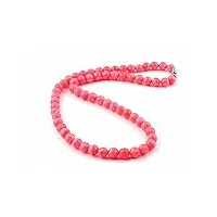 naturel rose glace rhodochrosite gemme 7.5mm clair abacus perles collier 6mm accessoires de mode