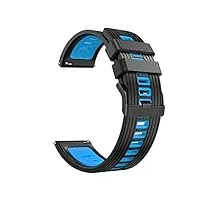 facdem bracelet en silicone pour ticwatch pro 3/3 gps lte smart watchband 22 mm pour ticwatch pro 2020 s2 e2 correa, ticwatch pro 3 gps, agate