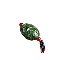 esbant jaspe naturel évidé chandail chaîne pendentif vent national femmes et collier à franges en jade hetian la chaine