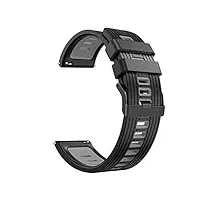 bandkit bracelet en silicone pour ticwatch pro 3/3 gps lte smart watchband 22 mm pour ticwatch pro 2020 s2 e2 correa, ticwatch pro 3 gps, agate