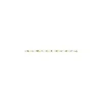 tousmesbijoux bracelet femme - or 18 carats - longueur : 18 cm