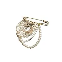 pianpian careg fashion women all-match pearl pin broche de haute qualité durable
