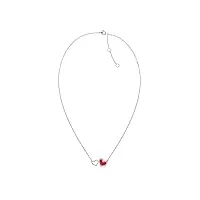 tommy hilfiger jewelry collier pour femme en acier inoxidable avec cristaux - 2780746