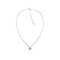 tommy hilfiger jewelry collier pour femme en acier inoxidable avec cristaux - 2780737