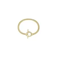 boss jewelry bracelet en chaîne pour femme collection zia or jaune - 1580487