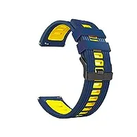 ezzon bracelet en silicone pour ticwatch pro 3/3 gps lte 22 mm bracelet pour ticwatch pro 2020 s2 e2 correa, ticwatch pro 3 gps, agate